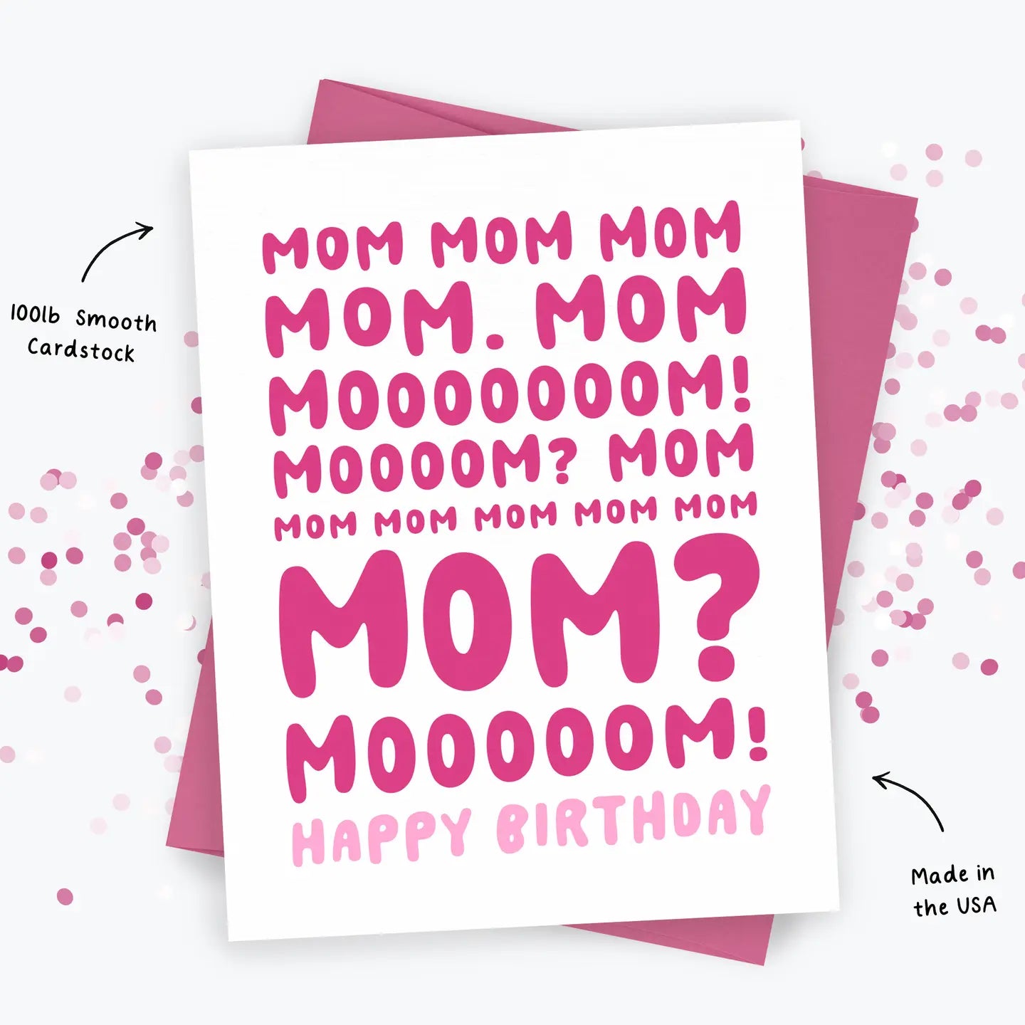 Funny Birthday Card To Mom from the Kids, Motherhood