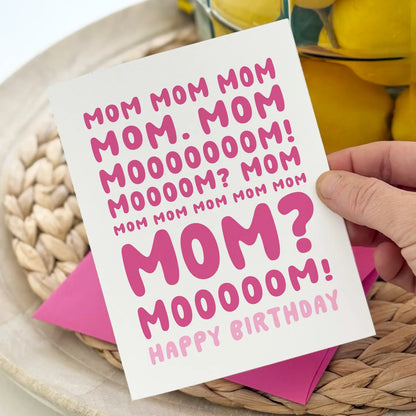 Funny Birthday Card To Mom from the Kids, Motherhood