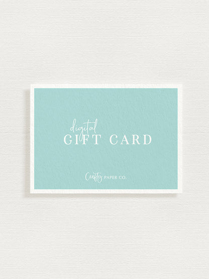 Digital Gift Card