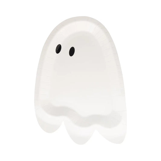 Ghost Shaped Paper Plate