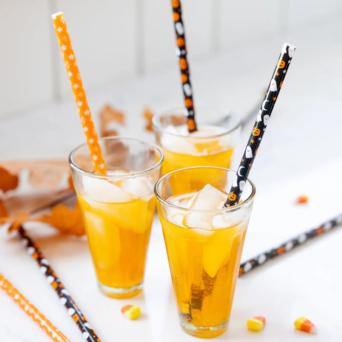 Ghosts and Jacks Reusable Straws
