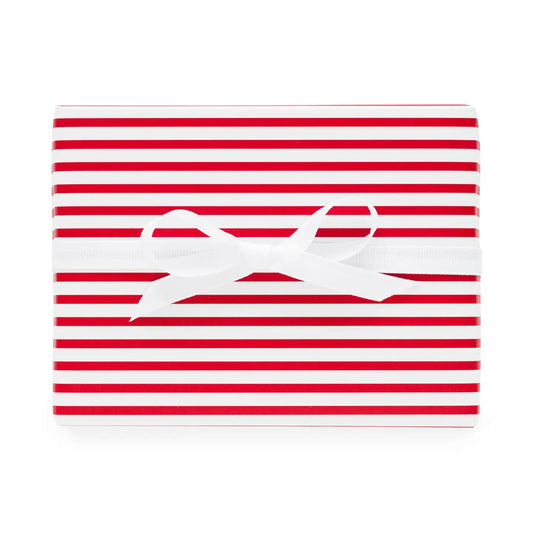 Red Stripes Wrapping Paper