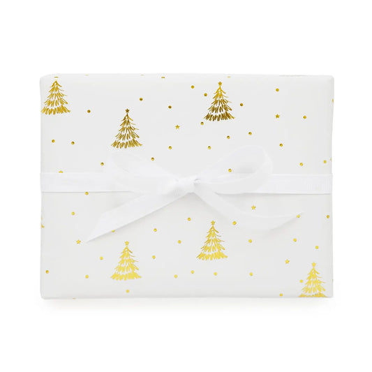 Gold Tree Wrapping Paper (Sheets)