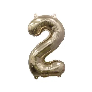 Gold Number Balloon - 32" | 2