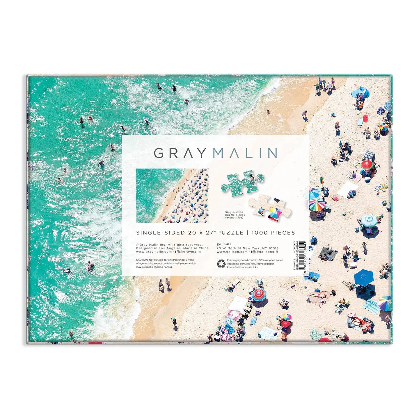 Gray Malin the Seaside 1000 Piece Puzzle