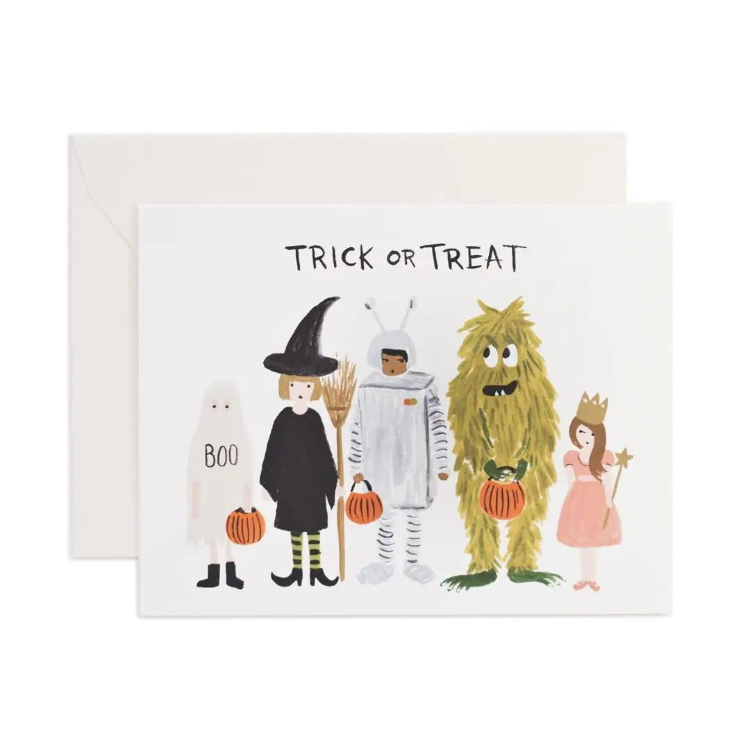 Halloween Lineup Card