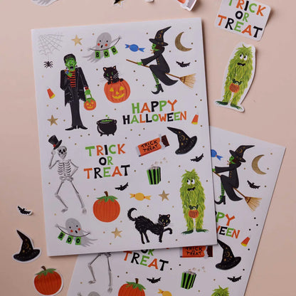 Halloween Parade Sticker Set