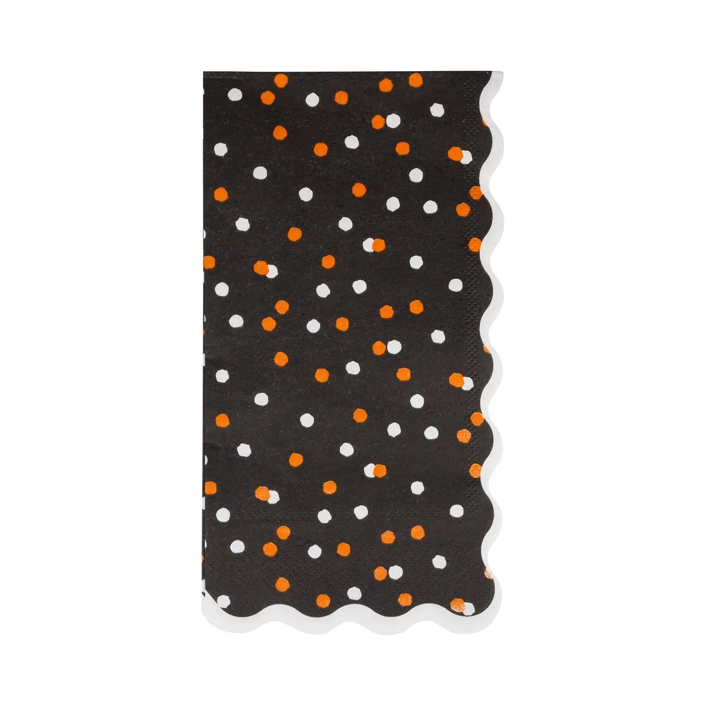 Halloween Polka Dot Dinner Napkin