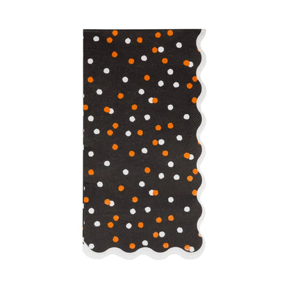 Halloween Polka Dot Dinner Napkin