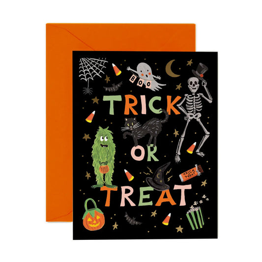 Halloween Parade Greeting Card