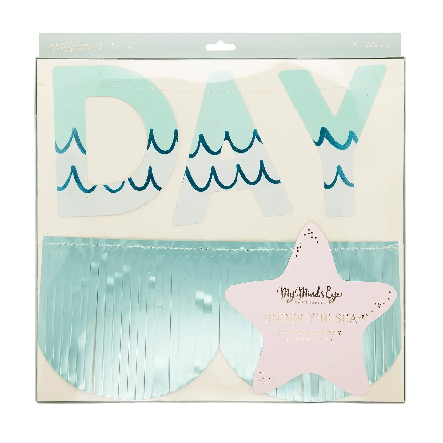 Happy Birthday Banner Set - Mermaid