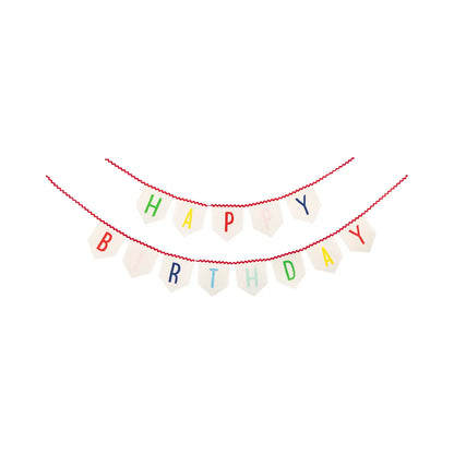 Happy Birthday Felt Banner