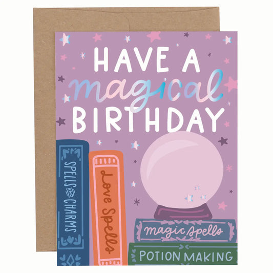 Have A Magical Birthday Books Greeting Card