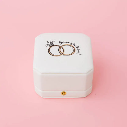 Heirloom Ring Box, Bridal Toile