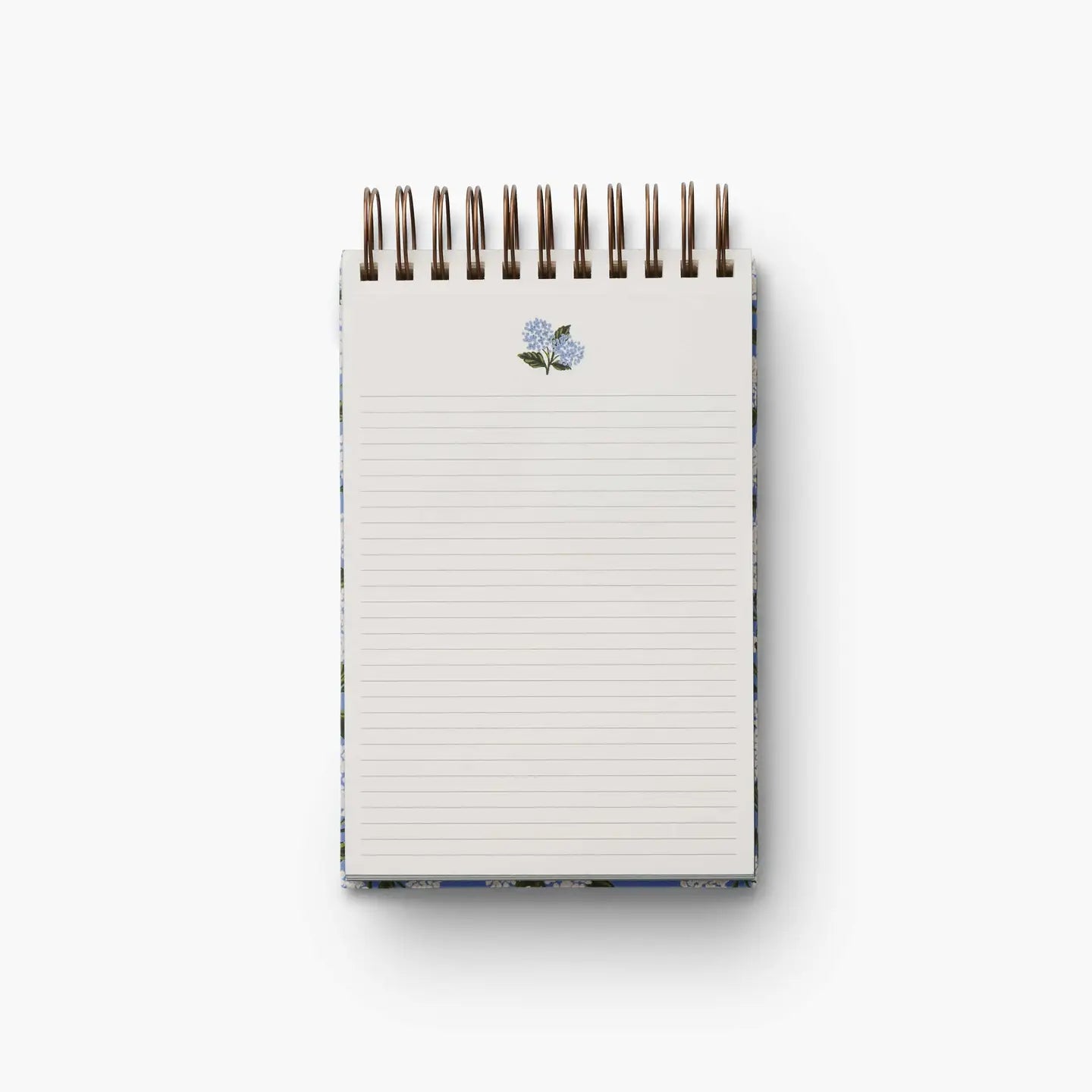 Hydrangea Desktop Spiral Notebook
