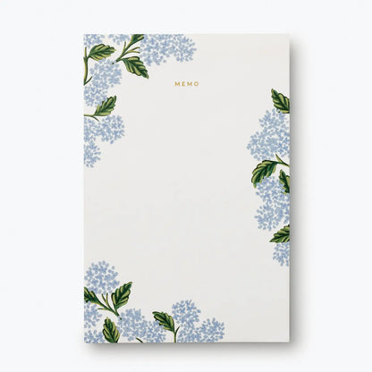 Hydrangea Memo Notepad