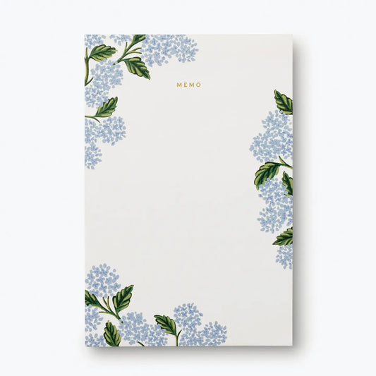 Hydrangea Memo Notepad