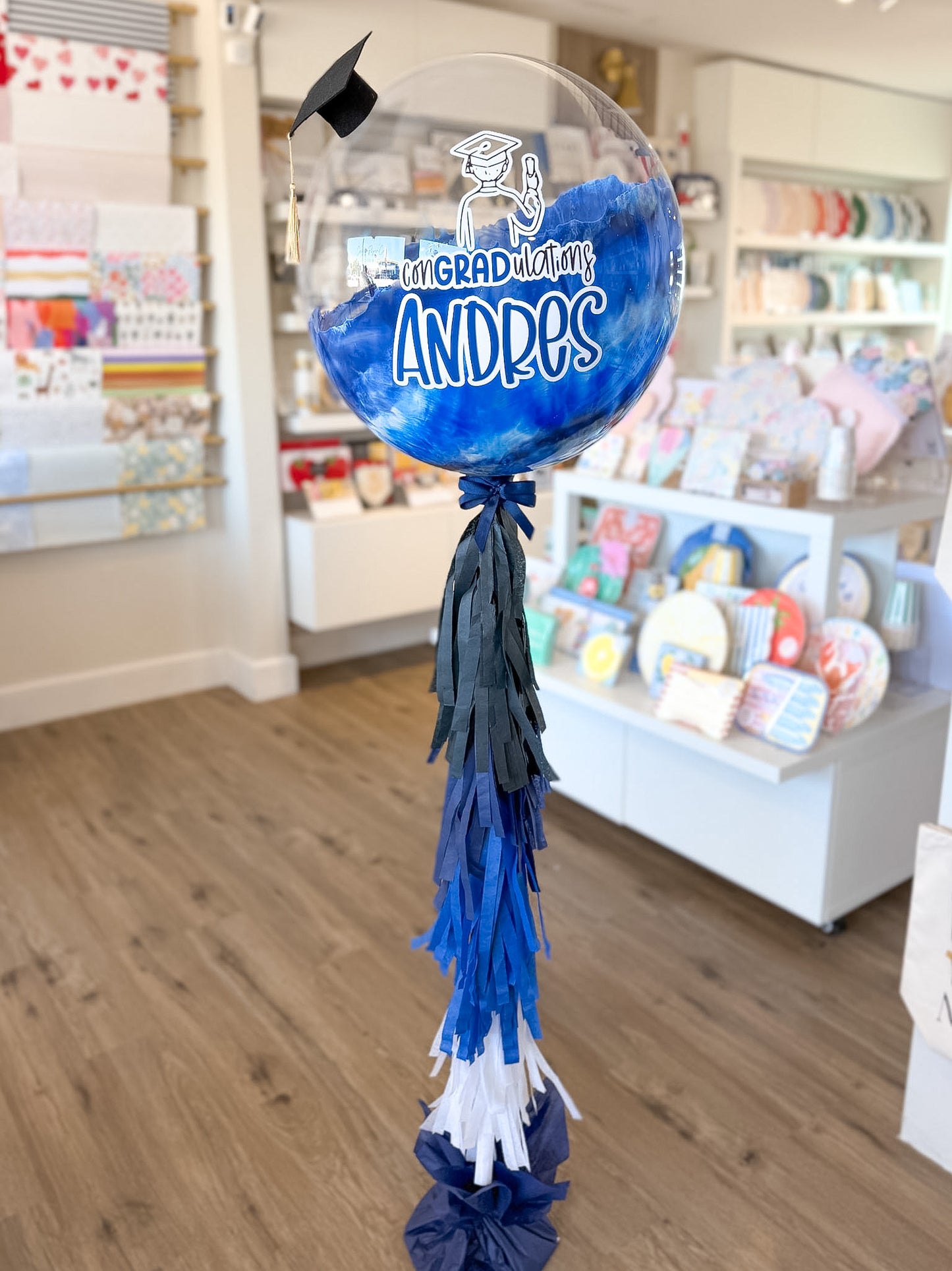 Twilight Graduation Bubble Balloon