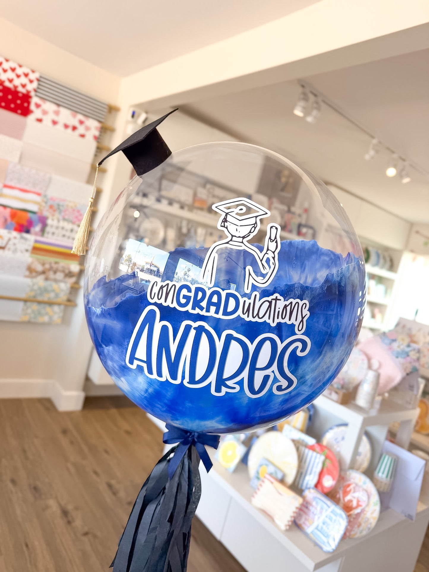 Twilight Graduation Bubble Balloon