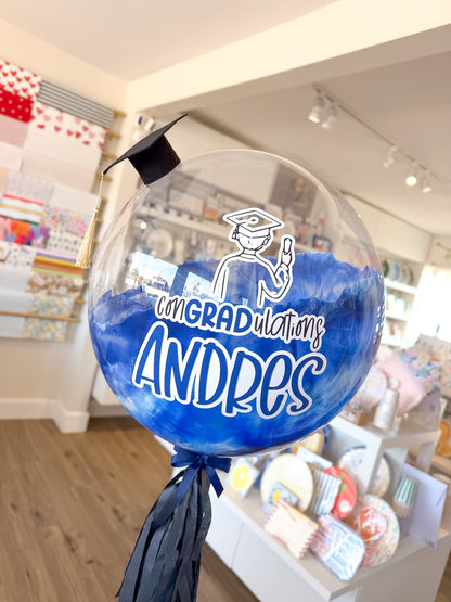 Twilight Graduation Bubble Balloon