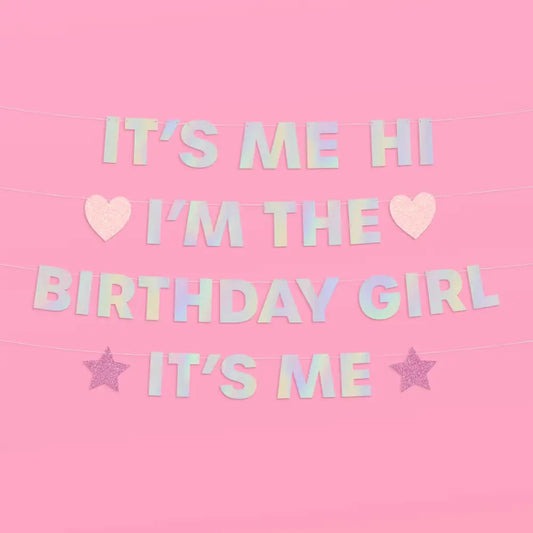 I'm the Bday Girl Banner Decoration