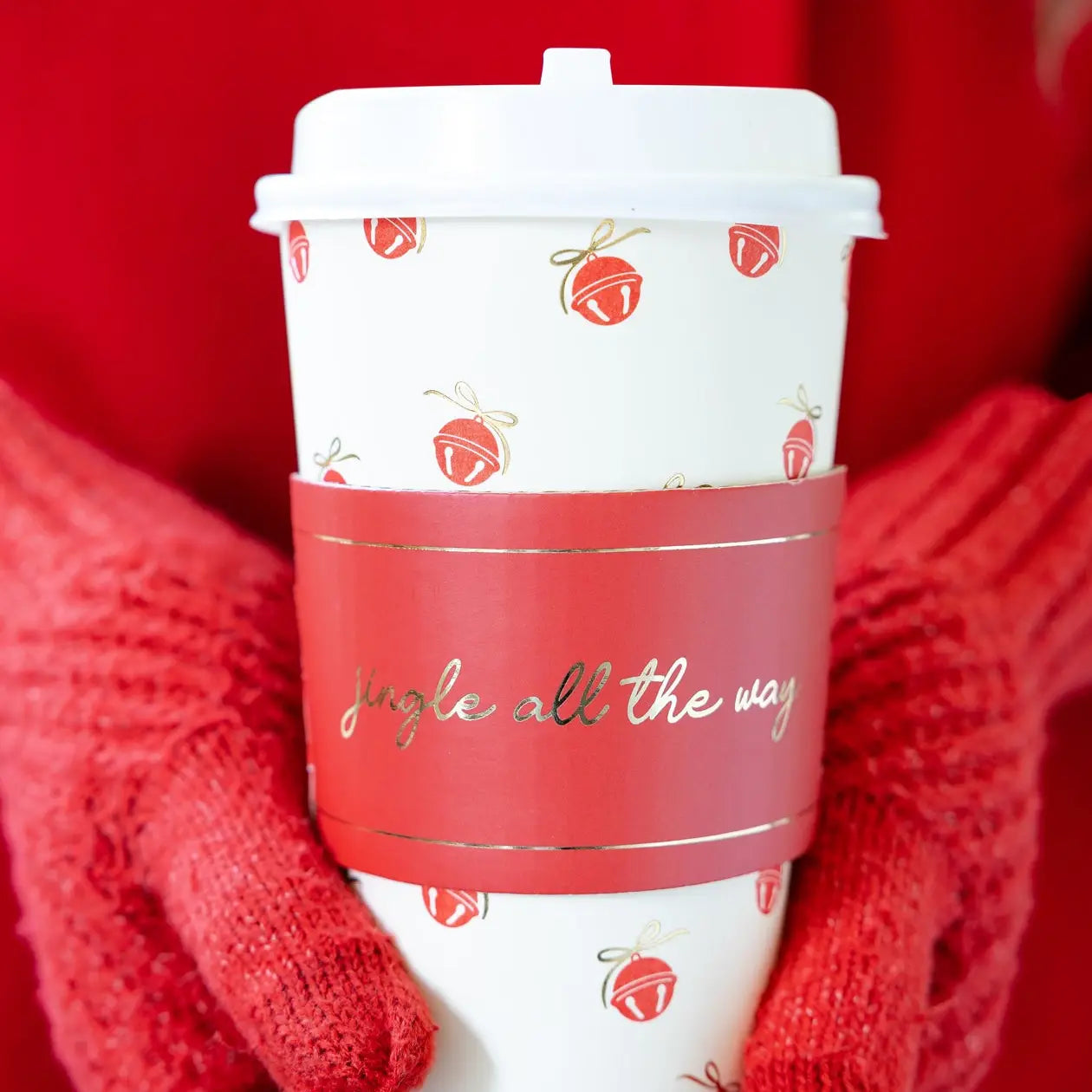Jingle Bells To-Go Cups 8 Ct