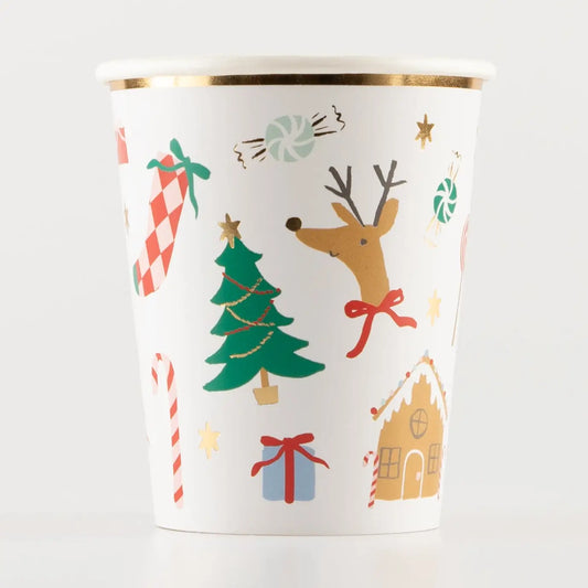 Jolly Christmas Cups