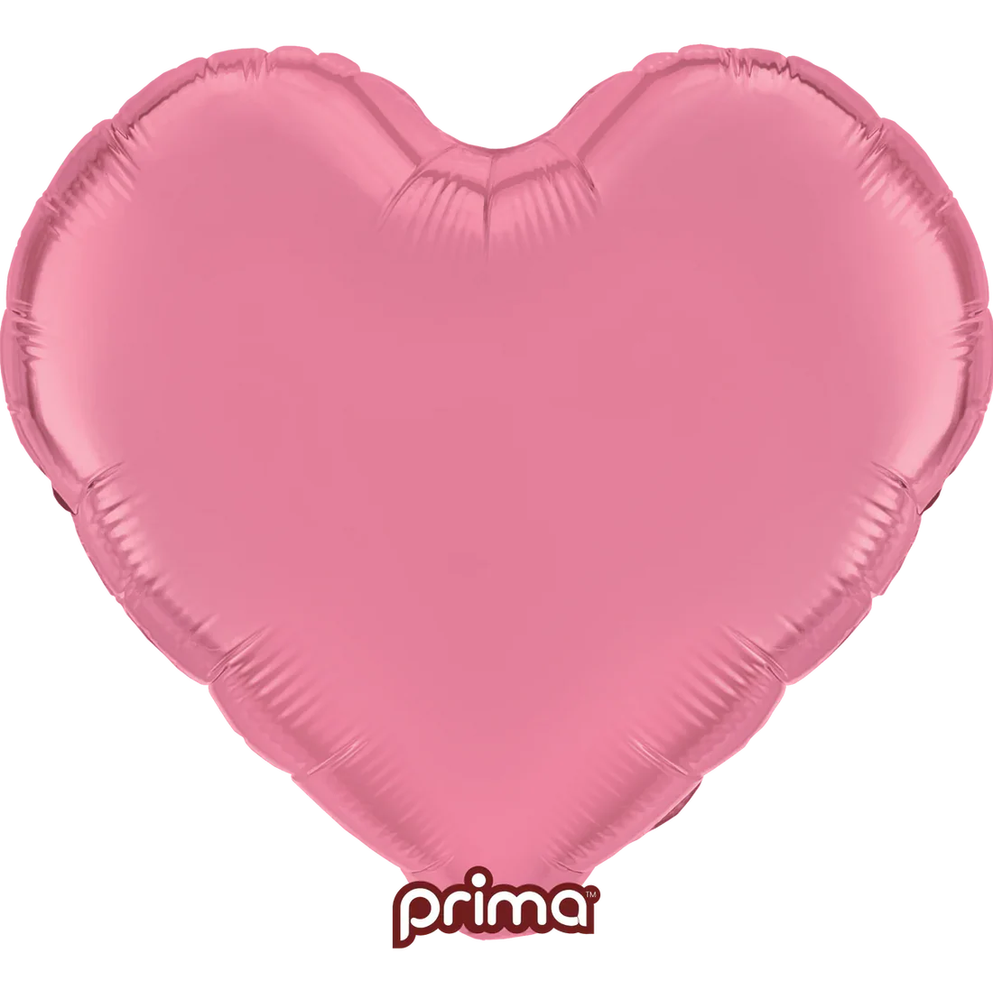 Light Pink Heart Foil Balloon - 9"
