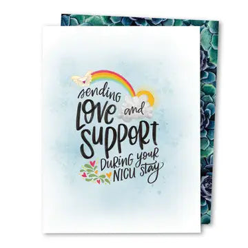 Love + Support Greeting Card