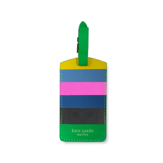 Luggage Tag, Enchanted Stripe