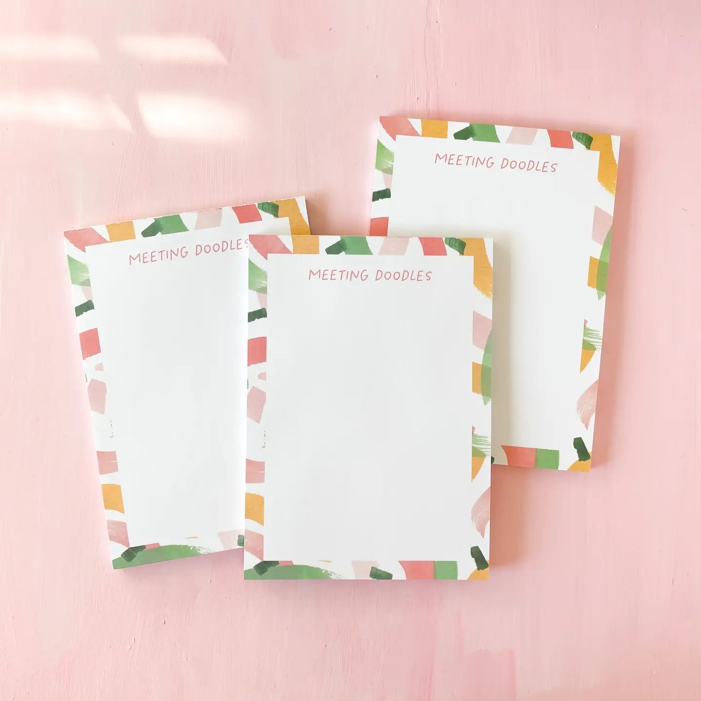 Meeting Doodles Notepad | Funny Desk Notepad