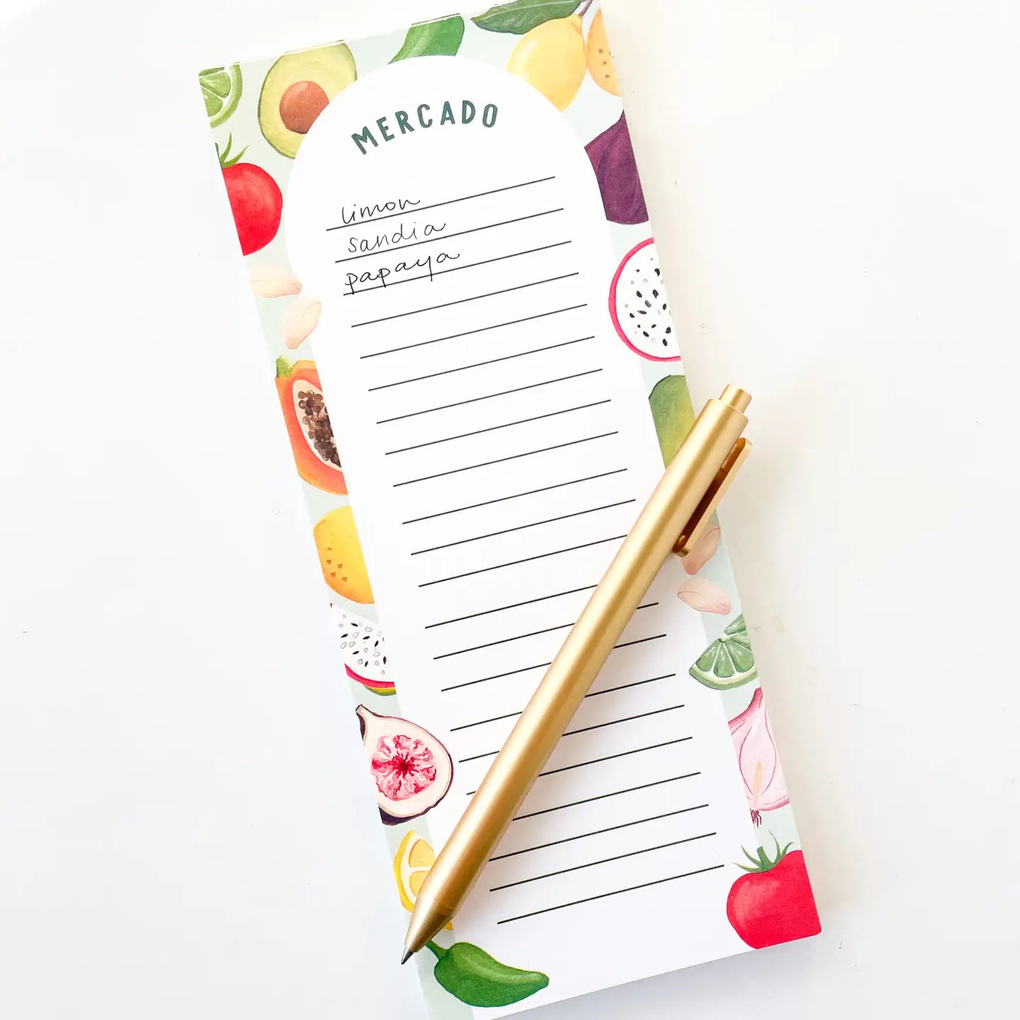 Mercado Grocery List Notepad