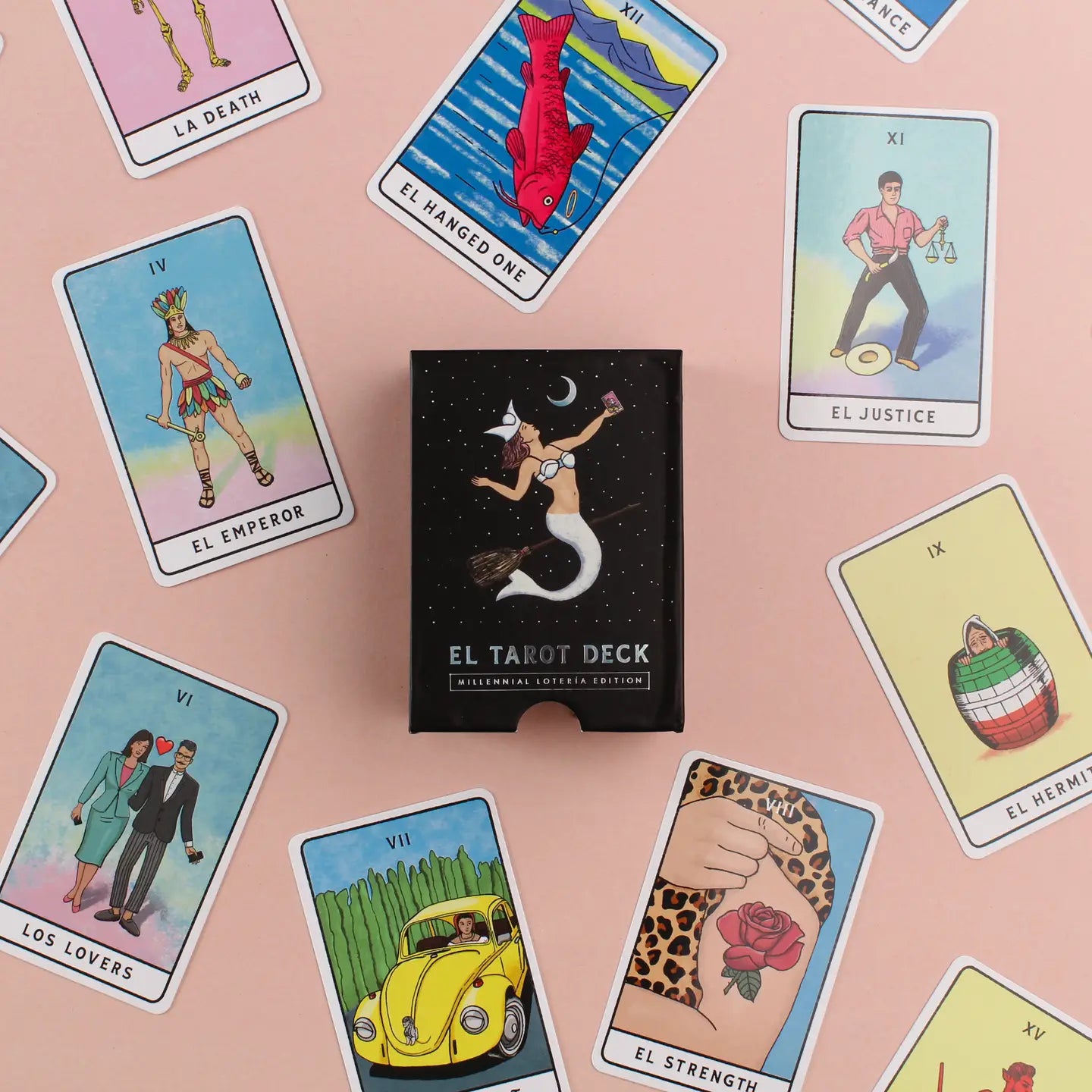 Millennial Loteria: El Tarot Deck
