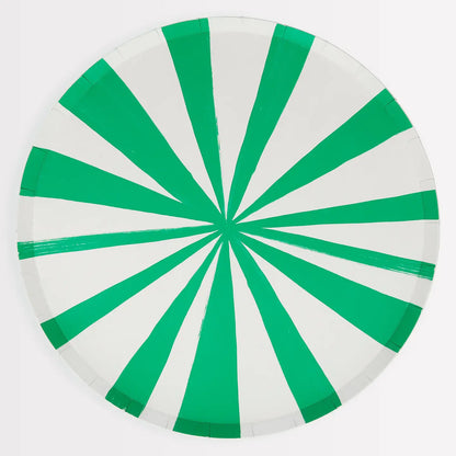 Mixed Stripe Dinner Plates
