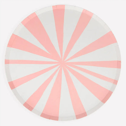 Mixed Stripe Dinner Plates
