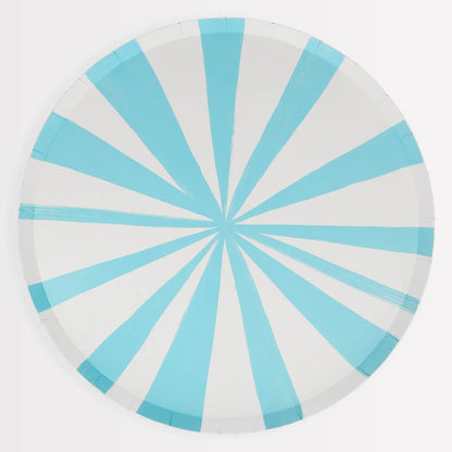 Mixed Stripe Dinner Plates