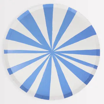 Mixed Stripe Dinner Plates