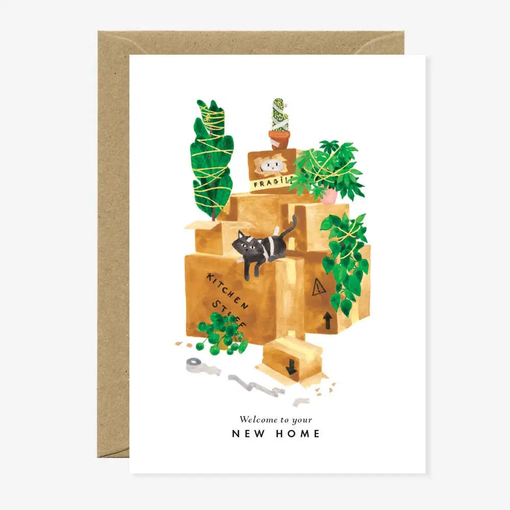 New Home A6 Housewarming Card