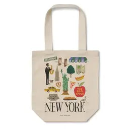 New York Canvas Tote Bag