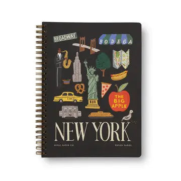 New York Spiral Notebook