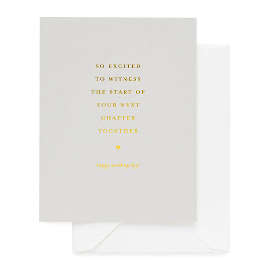 Next Chapter Wedding Day