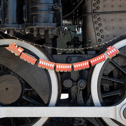 North Pole Express Train & Bell Banner Set