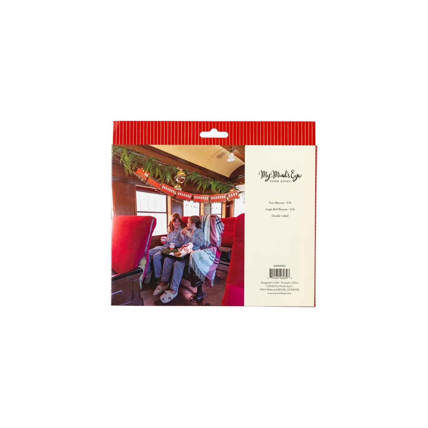 North Pole Express Train & Bell Banner Set