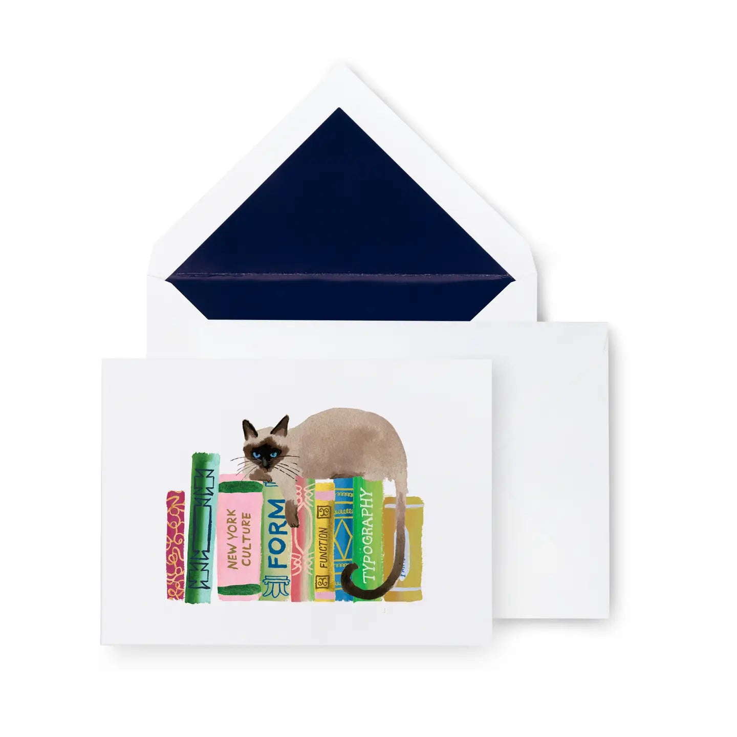 Notecard Set, Bookshelf