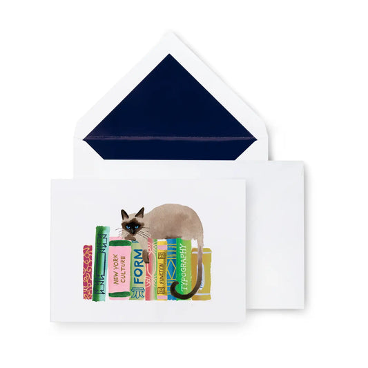 Notecard Set, Bookshelf