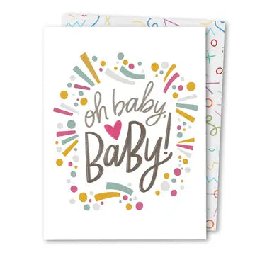 Oh Baby Greeting Card