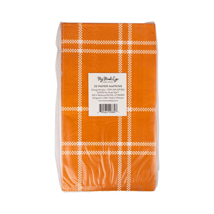 Orange Sweater Guest Napkin
