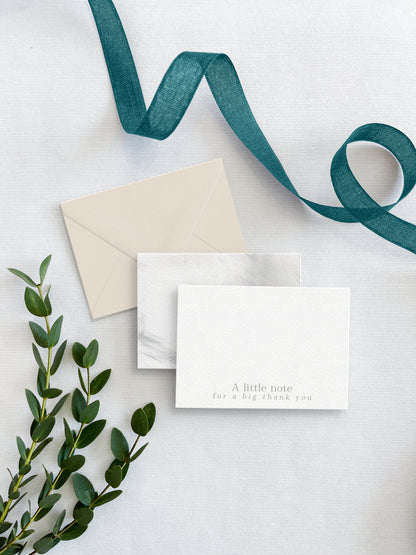 Enclosure cards set