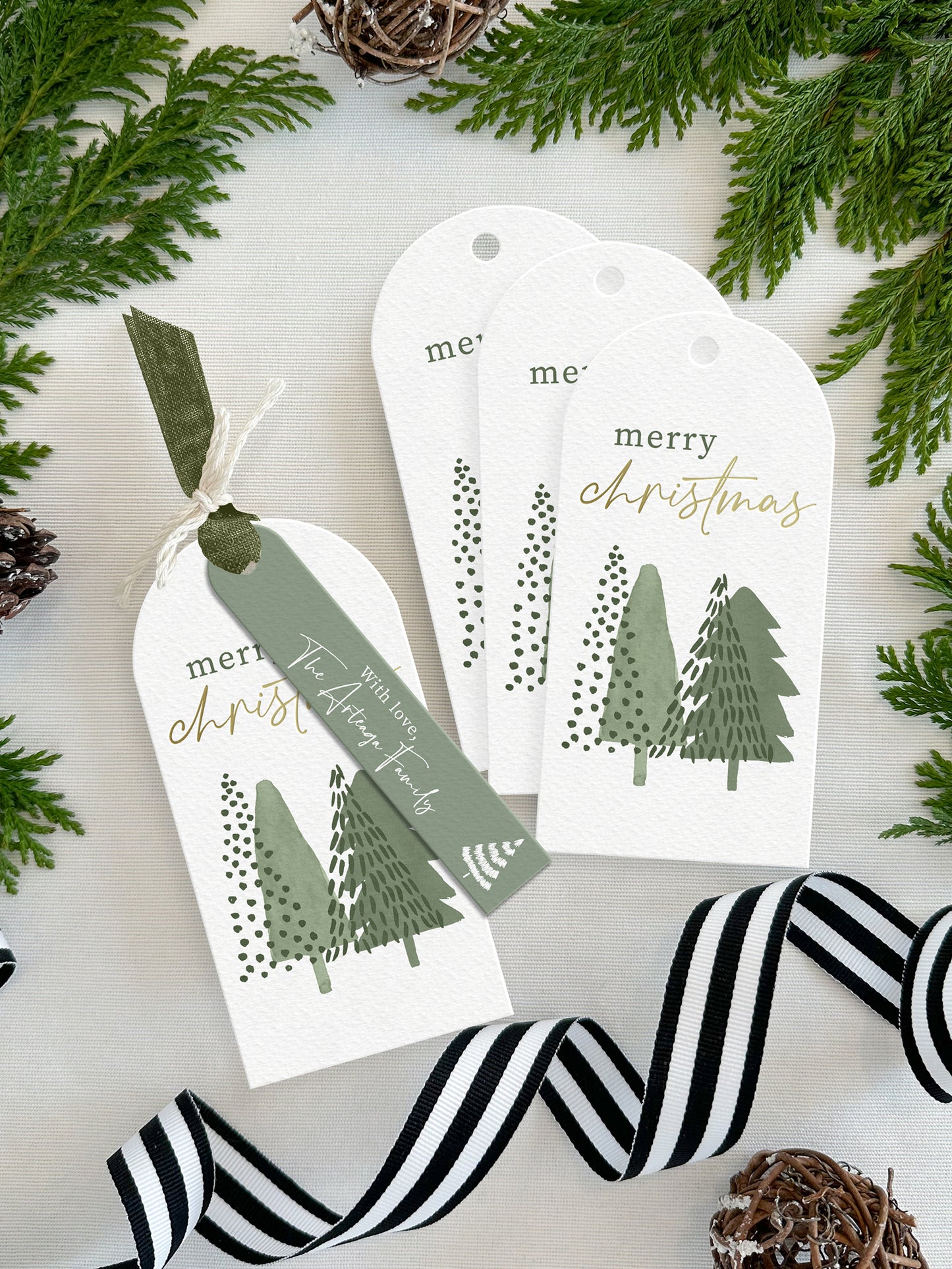 Personalized Christmas Gift Tags
