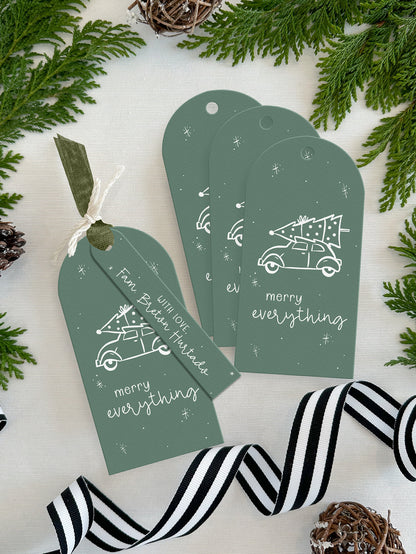 Personalized Christmas Gift Tags